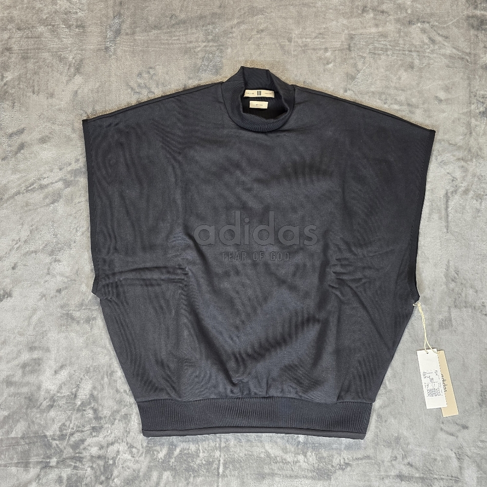 Adidas X Fear Of God Essentials FOG Oversized Tank Top Muscle Shirt Size Small - Picture 1 of 7
